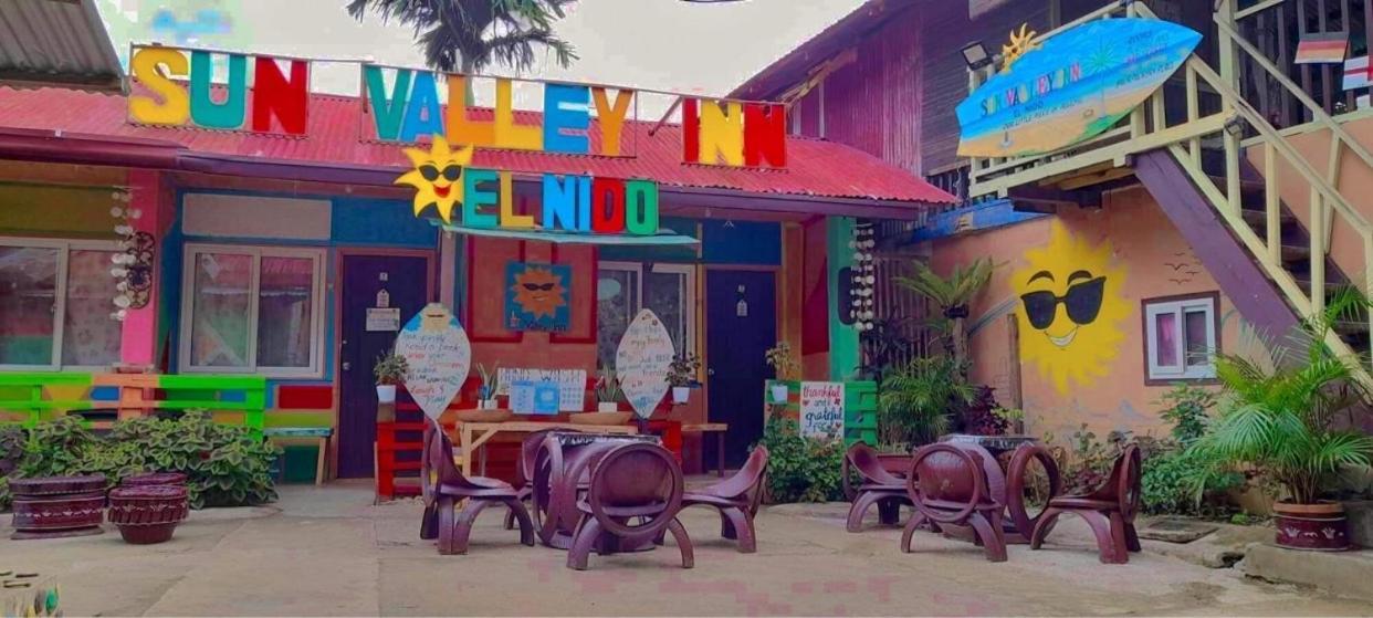 Backpackers Inn Gardenview Inn El Nido Bagian luar foto