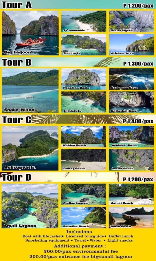 Backpackers Inn Gardenview Inn El Nido Bagian luar foto