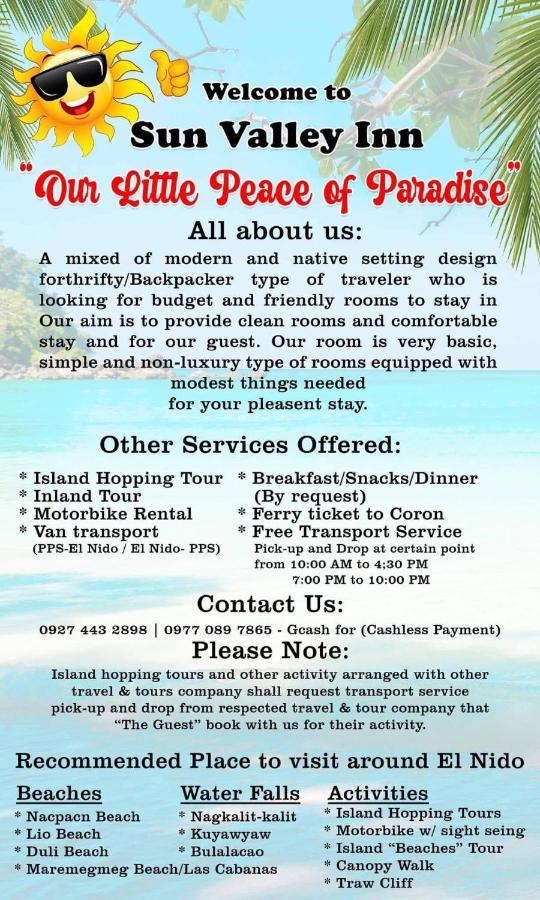 Backpackers Inn Gardenview Inn El Nido Bagian luar foto