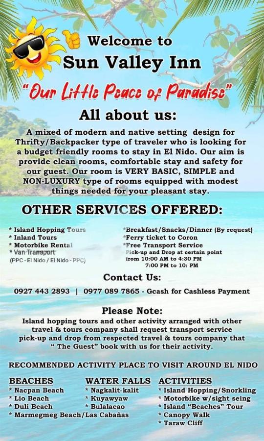 Backpackers Inn Gardenview Inn El Nido Bagian luar foto